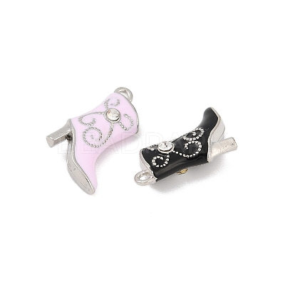 Alloy Enamel Pendants PALLOY-R160-02P-1