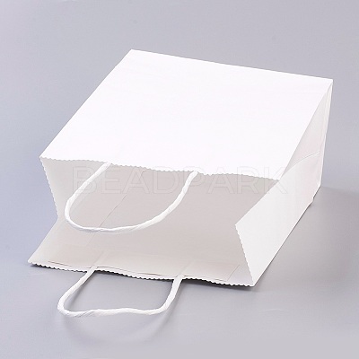 Pure Color Kraft Paper Bags LS-AJEW-G020-D-03-1