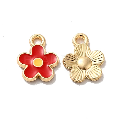 Alloy Enamel Charms X-ENAM-D043-02G-1