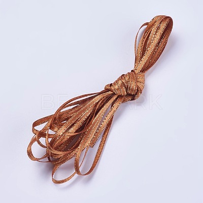 Double Face Satin Ribbon SRIB-WH0004-A08-1