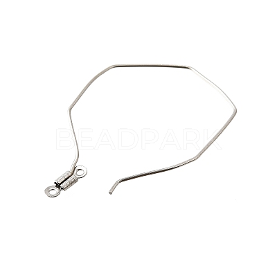 Tarnish Resistant 304 Stainless Steel Wire Pendants STAS-L238-075P-1