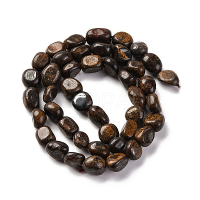 Natural Bronzite Beads Strands G-G146-A18-01-1