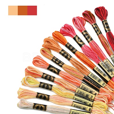 6-Ply Polyester Embroidery Floss OCOR-FZ0001-01E-1