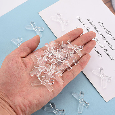 Transparent Acrylic Beads LS-X-TACR-S154-55B-205-1