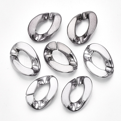 UV Plating ABS Plastic Linking Rings CCB-S162-03B-1