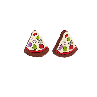Pizza Food Grade Eco-Friendly Silicone Beads SIL-TAC0010-07A-1