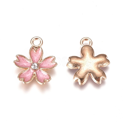 Alloy Enamel Pendants ENAM-TAC0001-10E-1