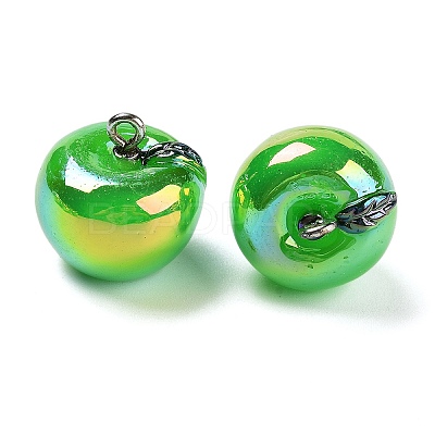 AB Color Resin Pendants LS-RESI-C051-02H-P-1