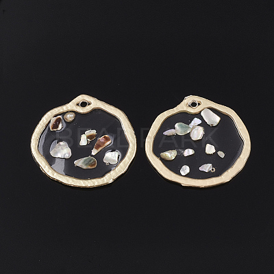 Epoxy Resin Pendants RESI-S365-27-1