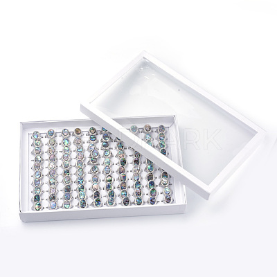 Acrylic Finger Rings G-S279-43-B-1