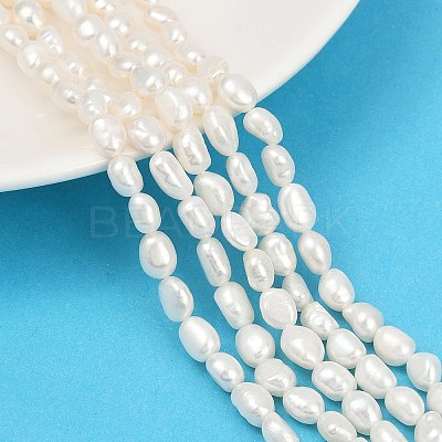 Natural Cultured Freshwater Pearl Beads Strands PEAR-P064-20H-06A-1