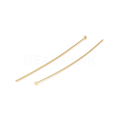 Brass Flat Head Pins LS-X-KK-WH0058-03D-G01-1