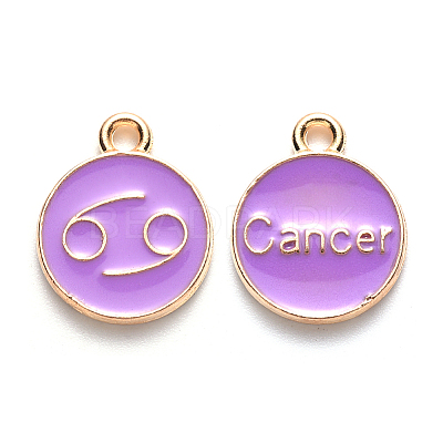 Alloy Enamel Pendants LS-ENAM-S124-01A-01D-1