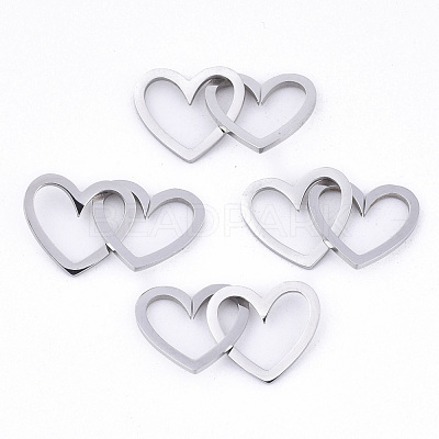 Tarnish Resistant 201 Stainless Steel Linking Rings STAS-N091-129-1