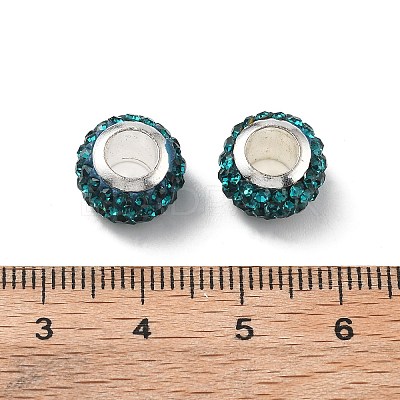 Rondelle Polymer Clay European Beads FIND-U001-01M-1