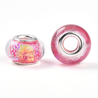 Drawbench Resin European Large Hole Beads DACR-S011-03-1
