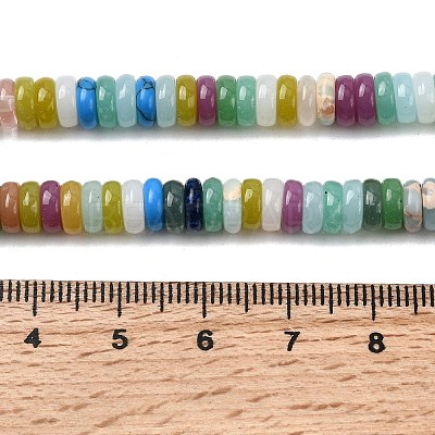 Natural & Synthetic Gemstone Beads Strands X-G-H333-02A-1