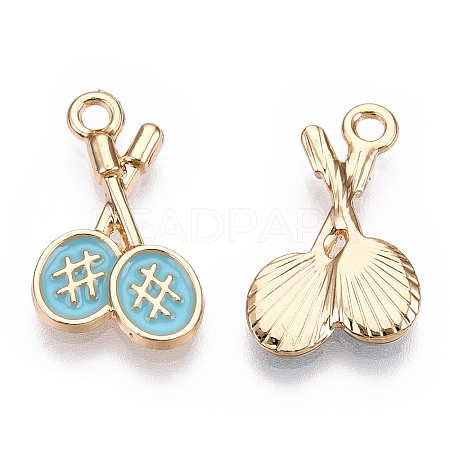 Eco-Friendly Zinc Alloy Pendants FIND-N048-032B-NR-1