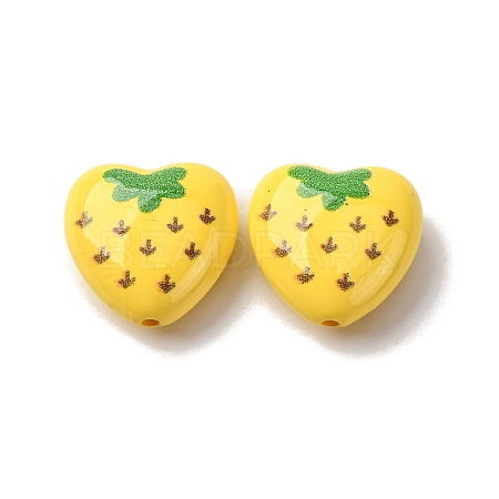 Opaque Acrylic Beads X-MACR-V001-01B-1