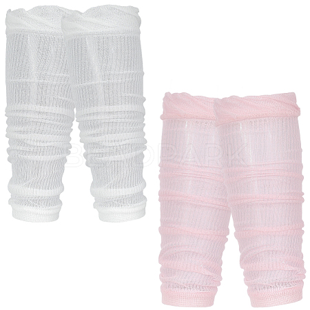 2 Pairs 2 Colors Polycotton Oversleeves AJEW-CY0001-40A-1