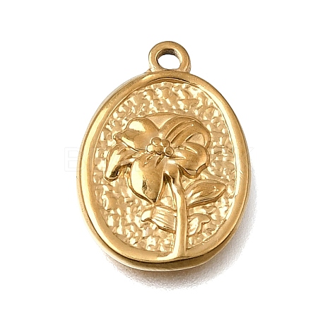 304 Stainless Steel Pendants STAS-K322-26C-G-1