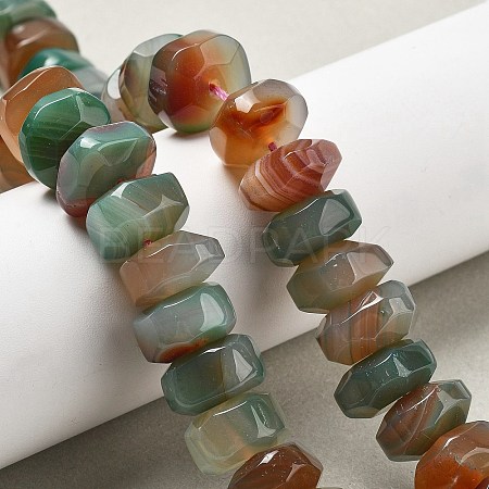 Natural Agate Bead Strands G-K392-A04-1
