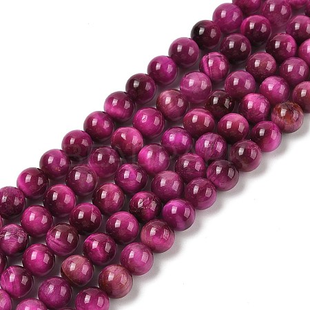Natural Tiger Eye Beads X1-G-B133-A02-8MM-05-1