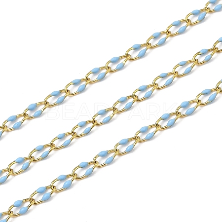 Ion Plating(IP) 304 Stainless Steel Link Chains CHS-M006-03G-03-1