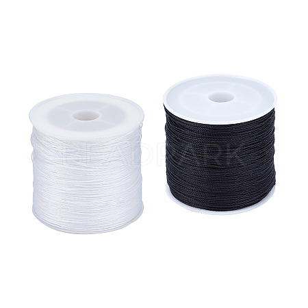   Round Waxed Polyester Cords YC-PH0002-32-1
