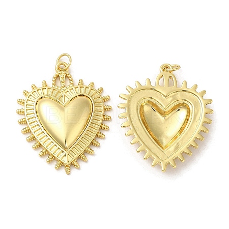 Rack Plating Brass Pendants KK-C030-18G-1