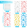4 Styles OPP Cellophane Candy Storage Bags Sets ABAG-TAC0013-20B-01-4