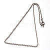 304 Stainless Steel Rope Chains Necklaces NJEW-O067-A-37-2