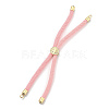Nylon Cords Bracelet Makings Fit for Connector Charms AJEW-P116-01G-06-2