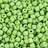 Frosted Opaque 6/0 Glass Seed Beads SEED-R029-4mm-A03-1