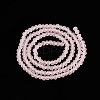 Transparent Glass Beads Strands EGLA-A044-T2mm-MD22-4