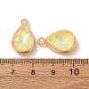 Alloy Glass Pendants GL-CBA7A25-02C-3