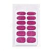 Solid Color Full-Cover Wraps Nail Polish Stickers MRMJ-T078-253-M-2