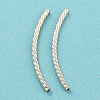 925 Sterling Silver Tube Beads STER-Q191-01D-S-2