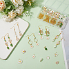 DIY Daisy Dangle Earrings Making Kits DIY-SC0003-32-4