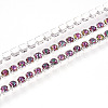 Iron Rhinestone Cup Chains CH-T006-01A-03-1