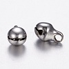 304 Stainless Steel Bell Charms UNKW-N0001-02P-1