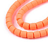 Handmade Polymer Clay Bead Strands X-CLAY-ZX006-01-39-4