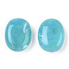 Oval Imitation Gemstone Acrylic Beads X-OACR-R047-13-3