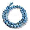 Assembled Synthetic Stone and Trochus Shell Beads Strands G-B128-08C-08-2