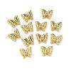 Eco-friendly Brass Cubic Zirconia Multi-Strand Links KK-D076-07B-G-1