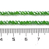 Baking Electroplate Glass Beads Strands DGLA-A039-J2MM-B11-4