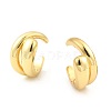 Rack Plating Brass Clip-on Earrings EJEW-R162-24G-1