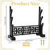 3-Tier MDF Wall Mounted Sword Katana Holder Stands ODIS-WH0030-269B-3