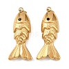 304 Stainless Steel Pendants STAS-H244-15B-G-1