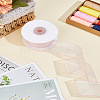 1Roll Flat Rainbow Color Organza Ribbon OCOR-LP0002-15-1